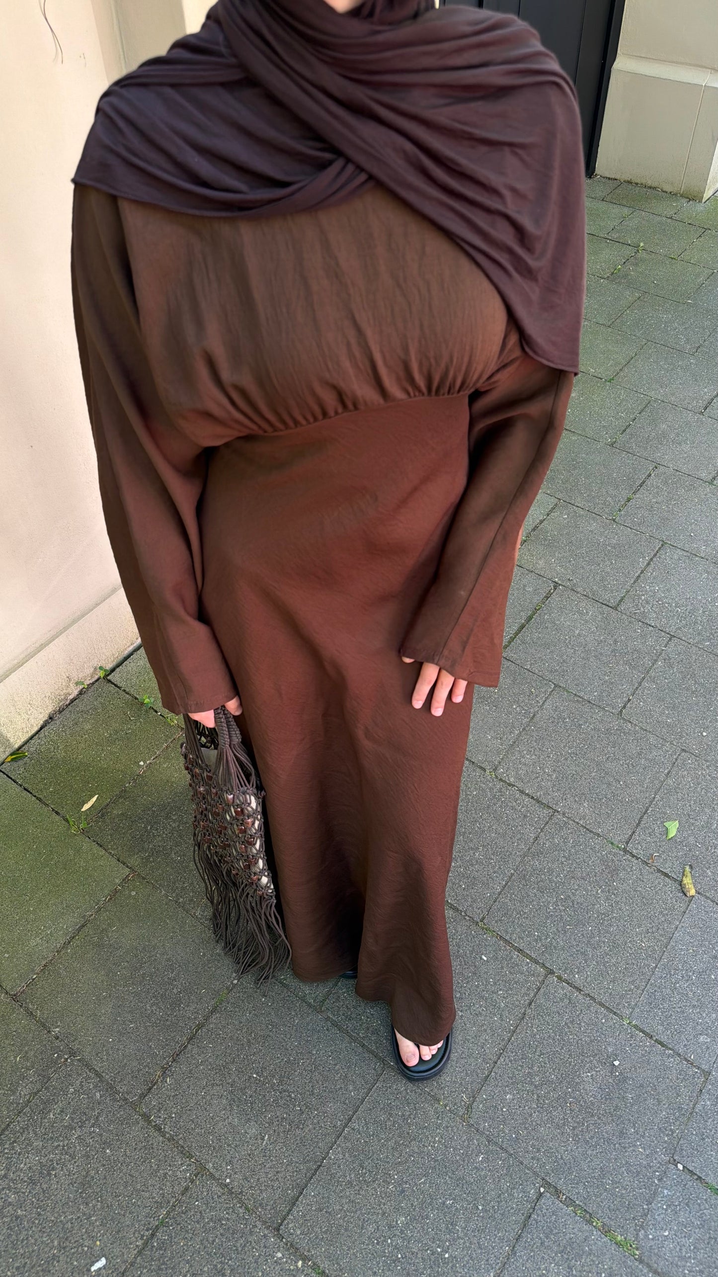 Desert Maxikleid in braun