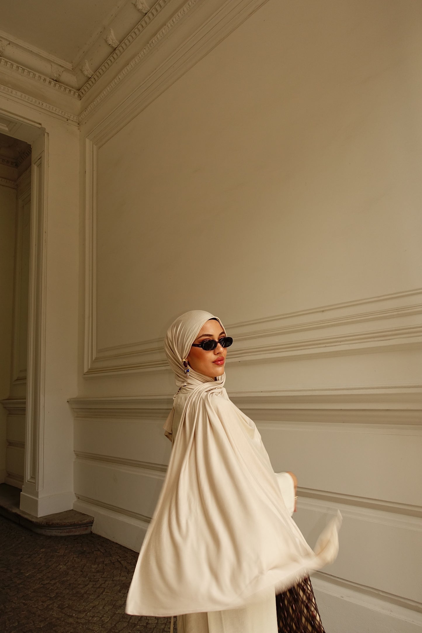 Premium Jersey in Vanilla