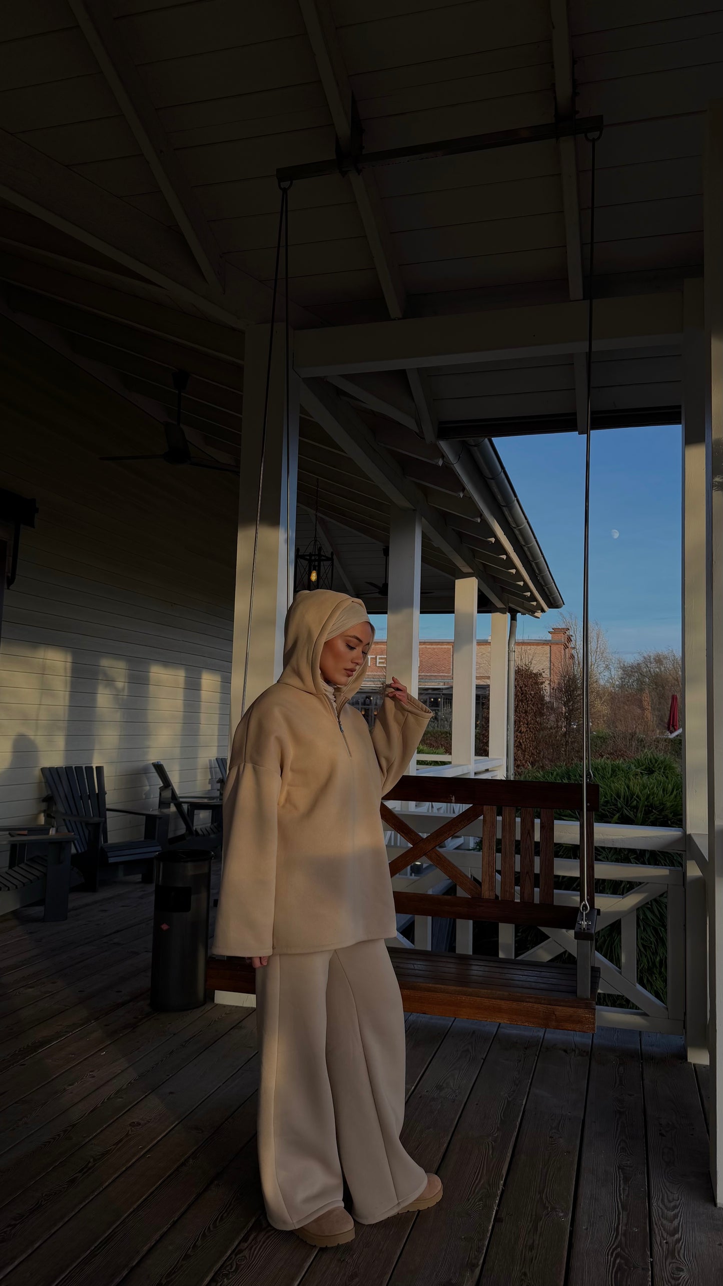 Cloud Zweiteiler in sand