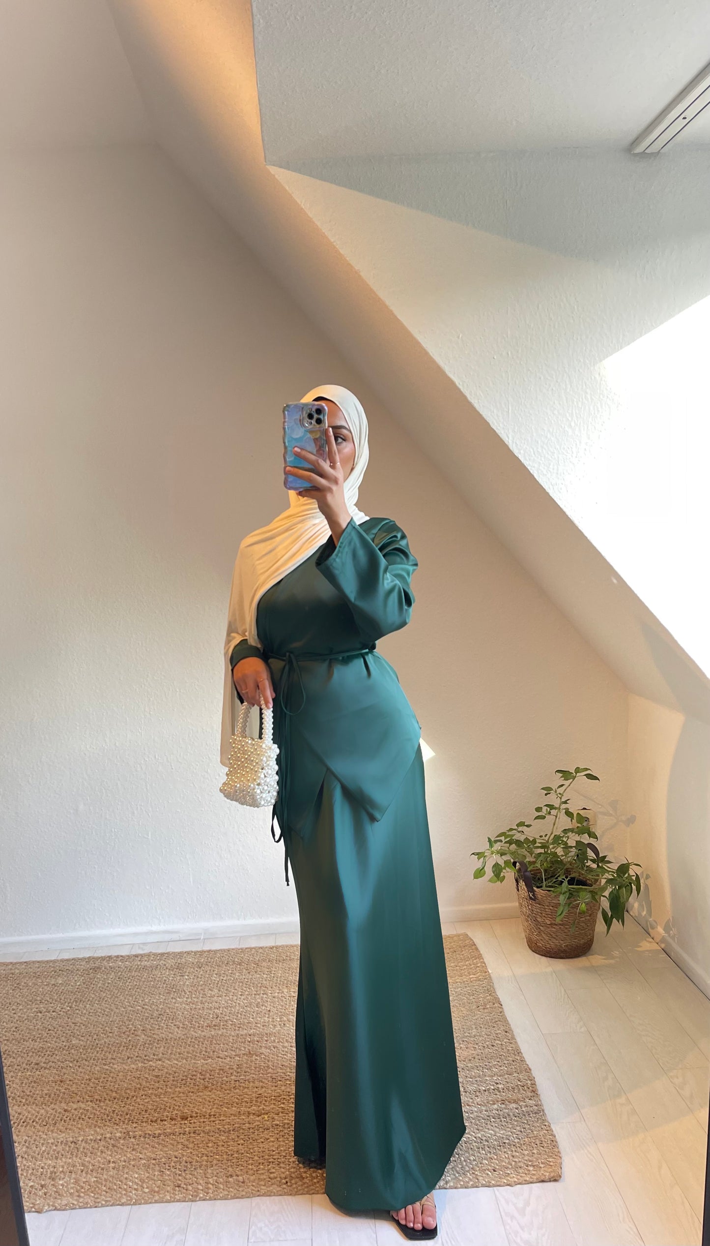 Chic Duo in Smaragdgrün