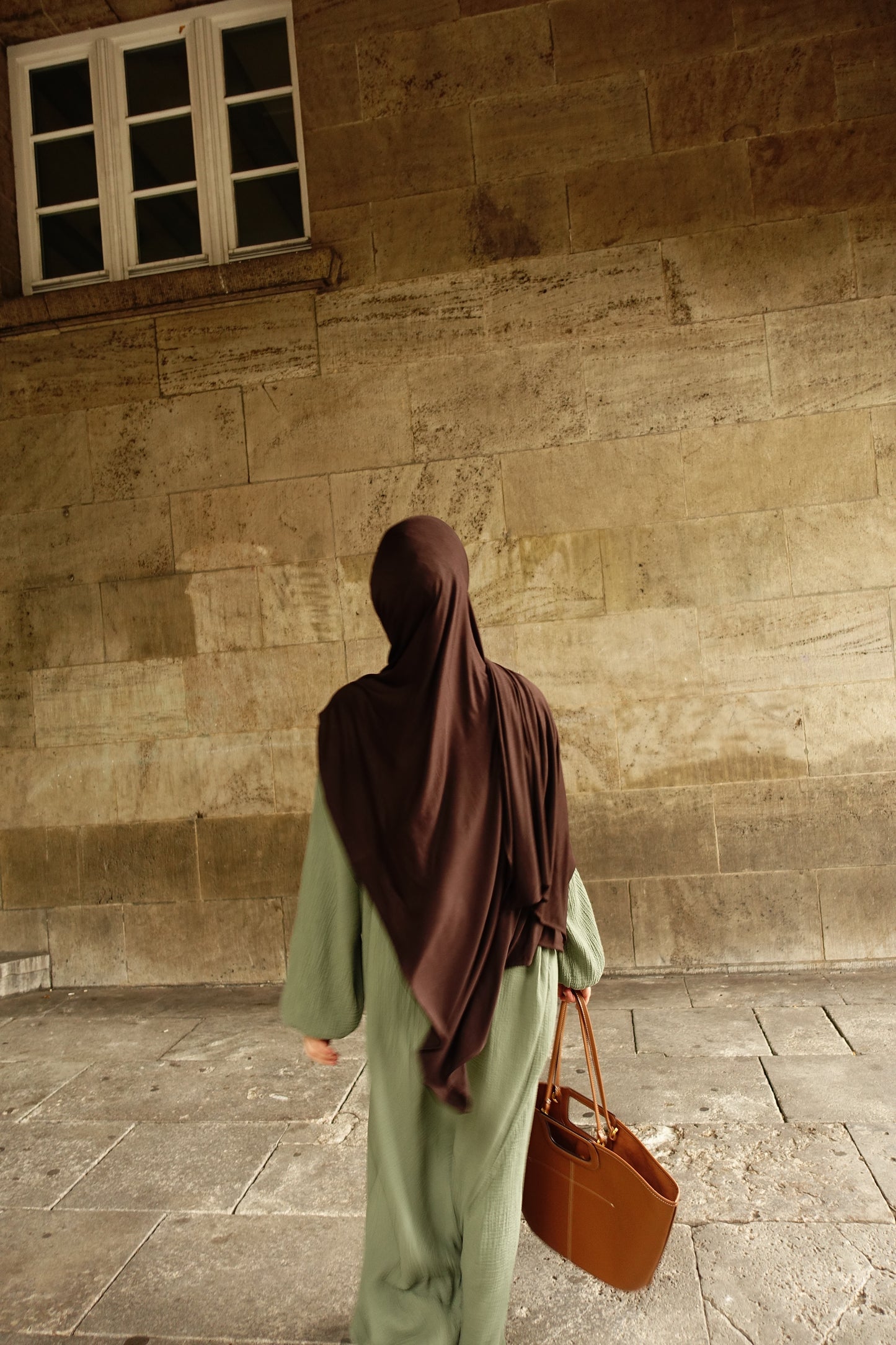 Premium Jersey in chocolate