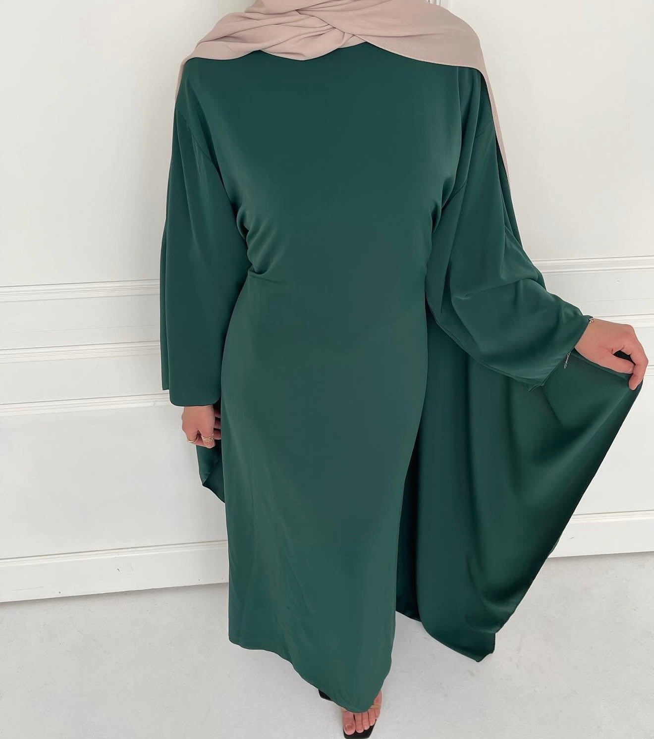 Abaya Acillea in dunkelgrün