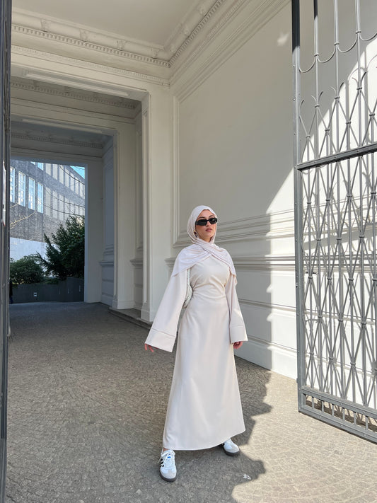 Vibe Maxikleid in Creme