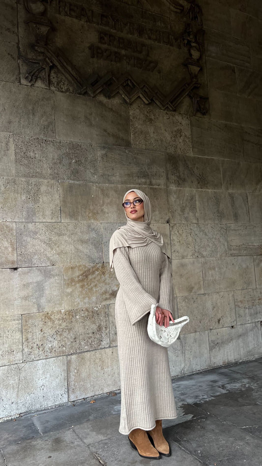 Autumn Kleid in beige