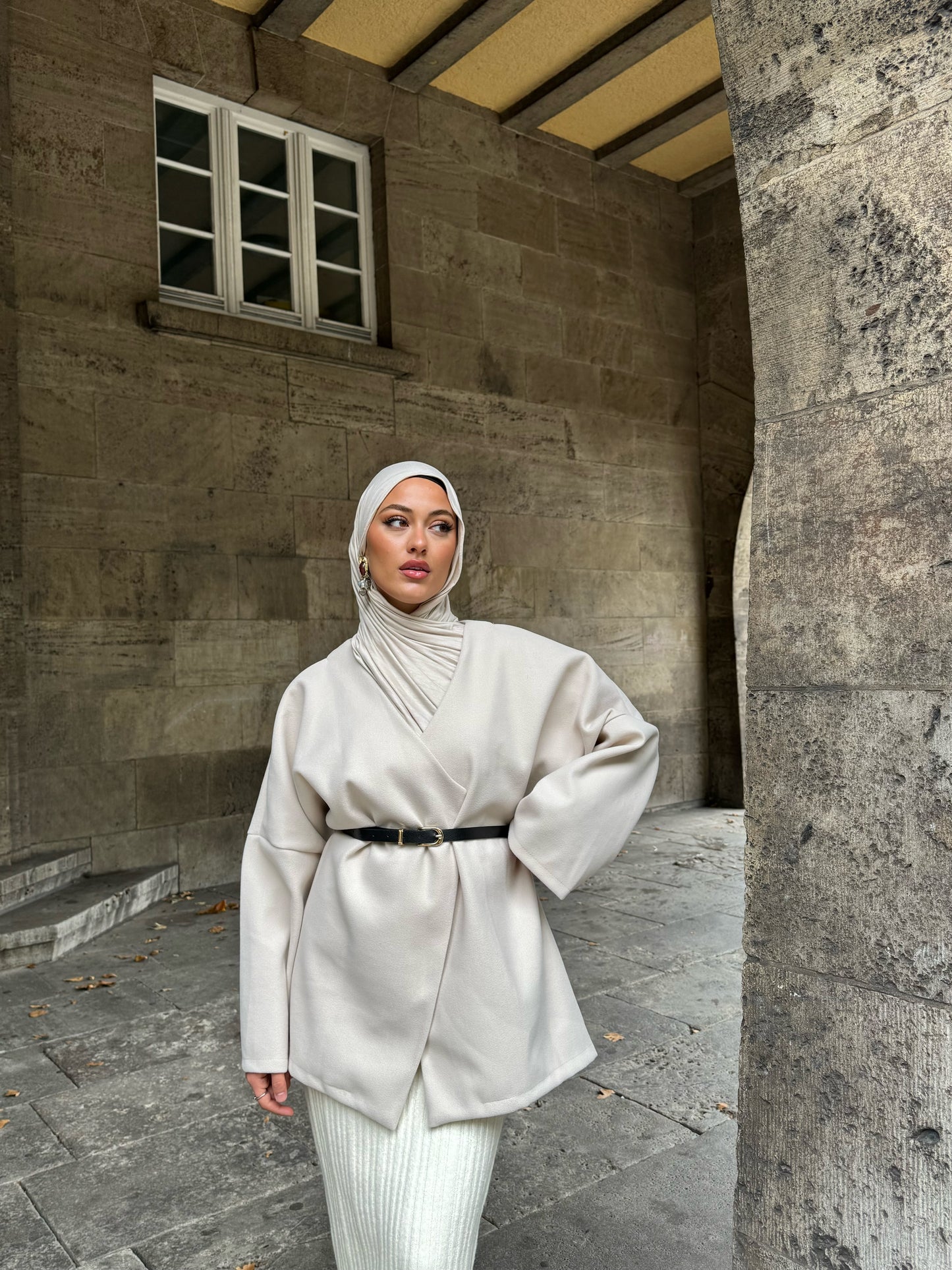 Nare Jacke in beige
