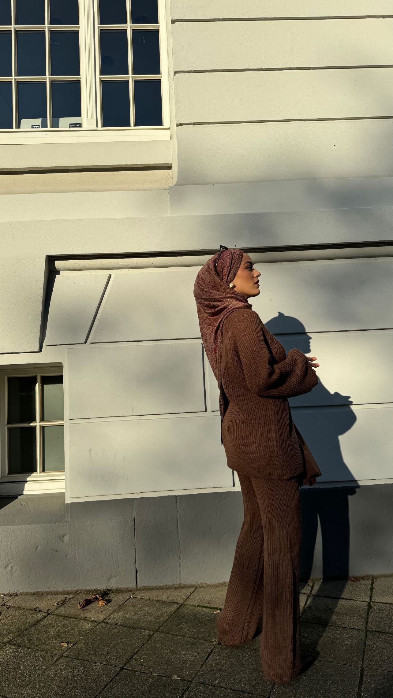 Zara Zweiteiler in braun