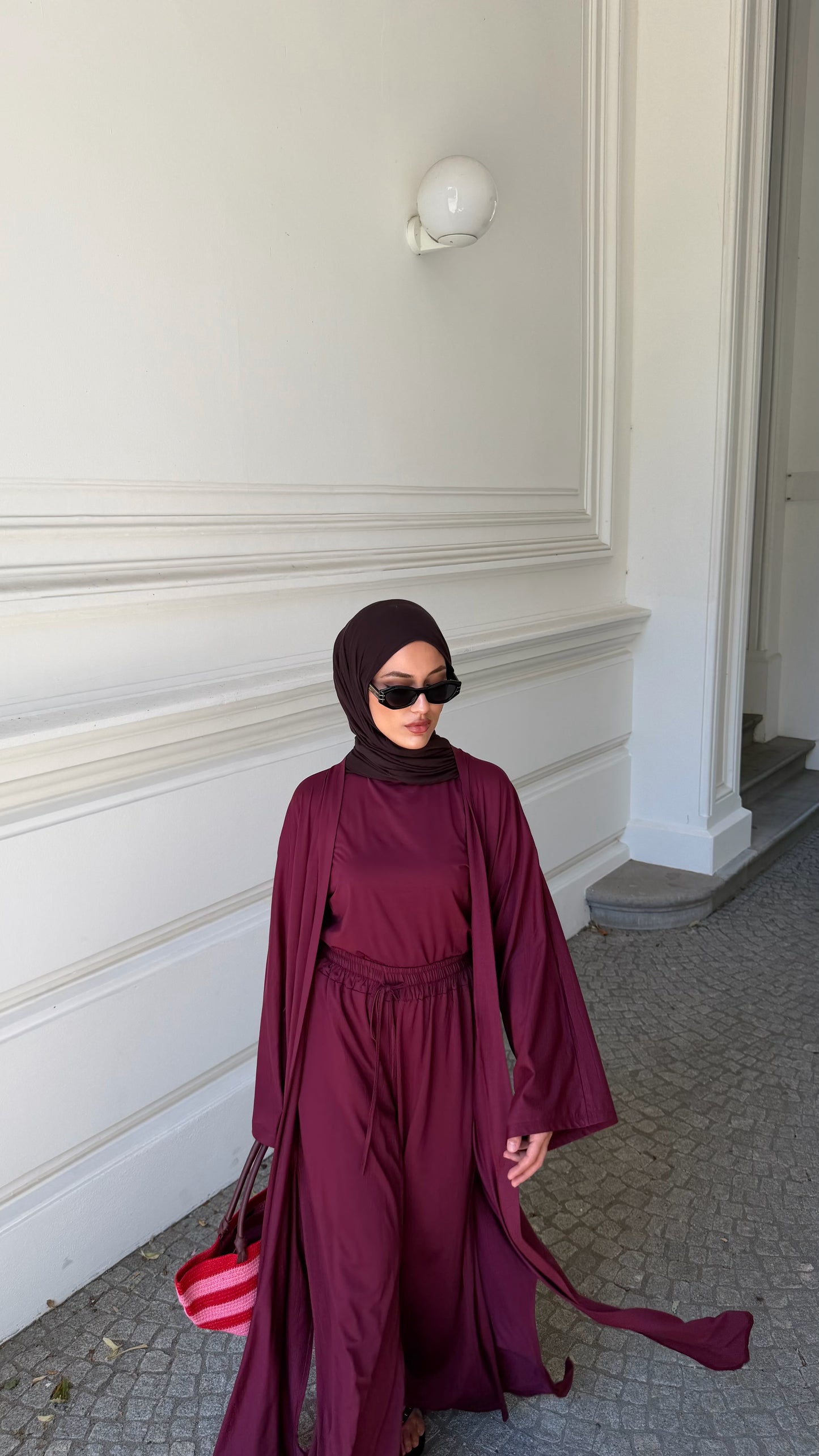 Aura Set in Bordeaux