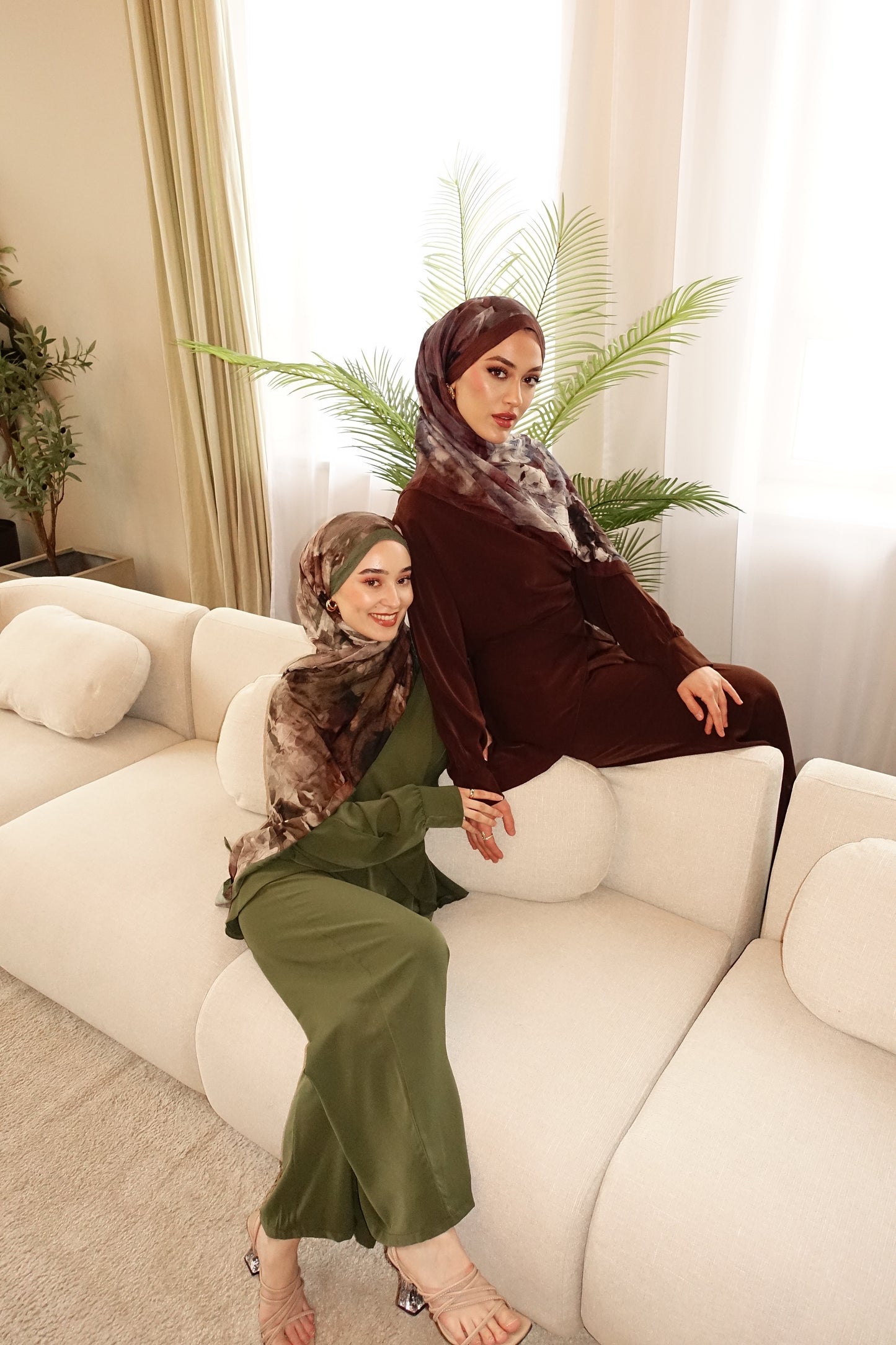 Aurelia Zweiteiler in khaki