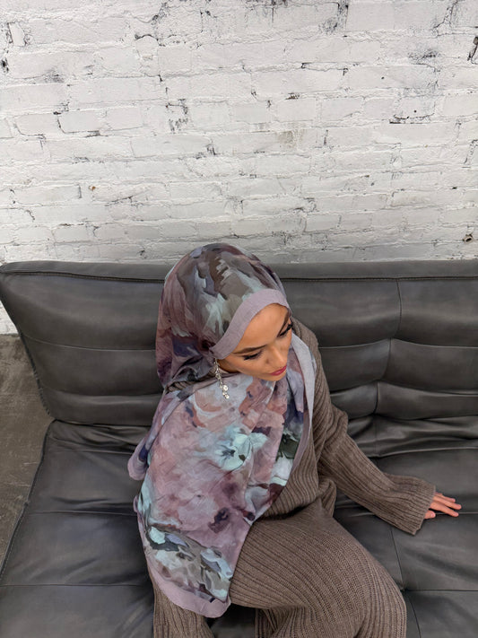 Sahra Hijab in lavendel