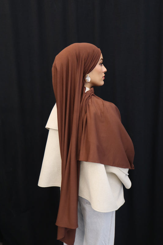 Premium Jersey in Hazelnut