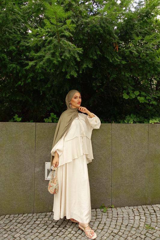 Zweiteiler Breeze in creme