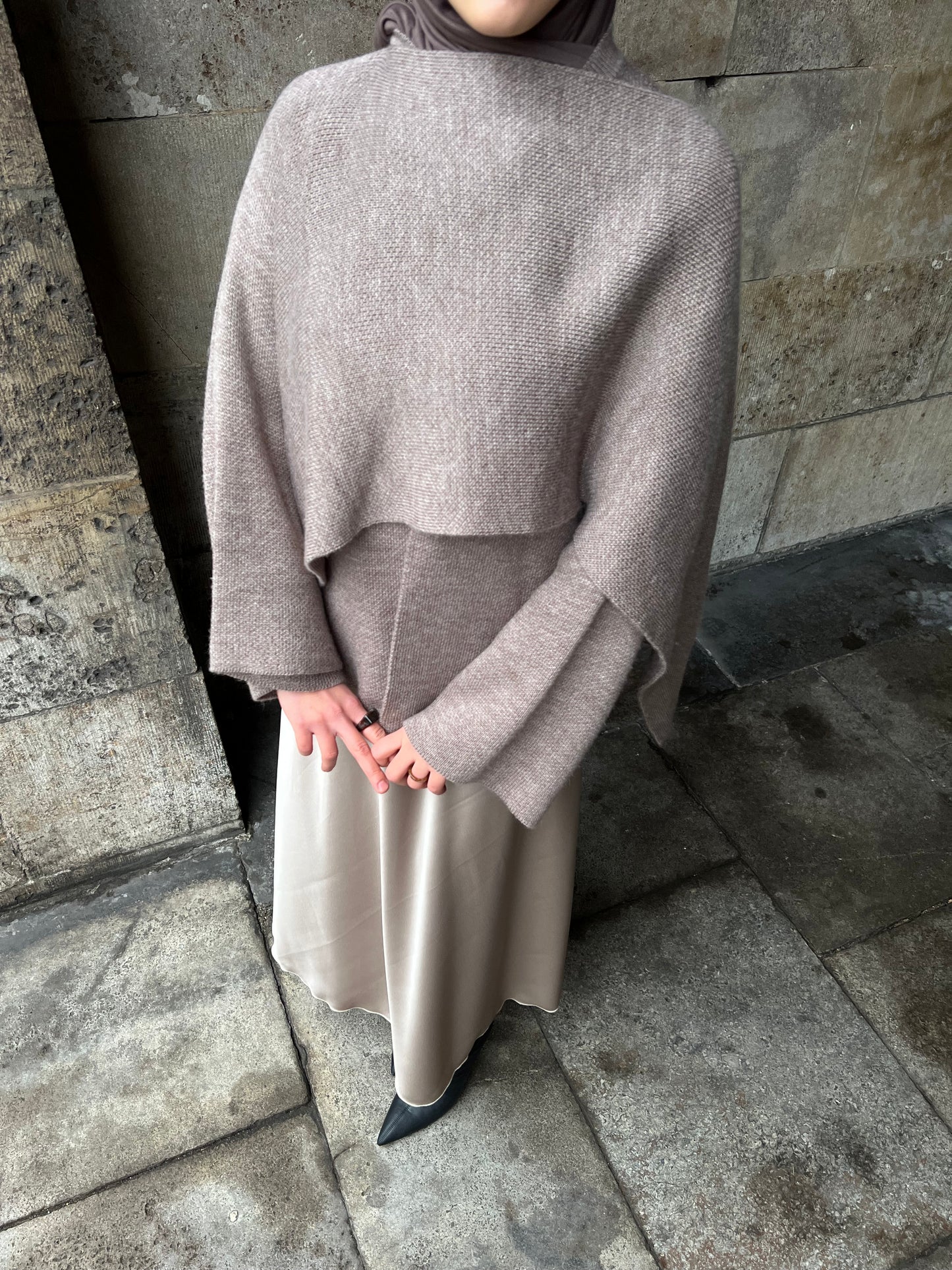Grace Cape in Mocha