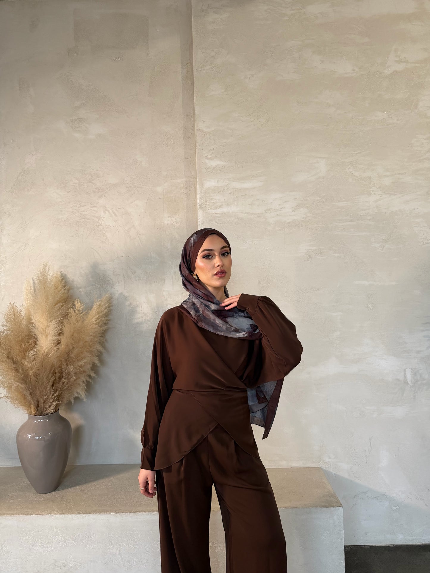 Aurelia Zweiteiler in braun