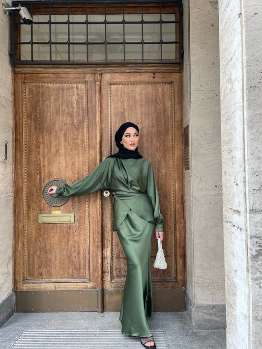 Zweiteiler Hera in Khaki