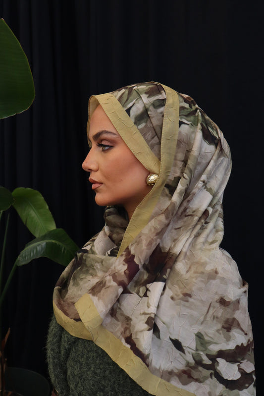 Sahra Hijab in grün