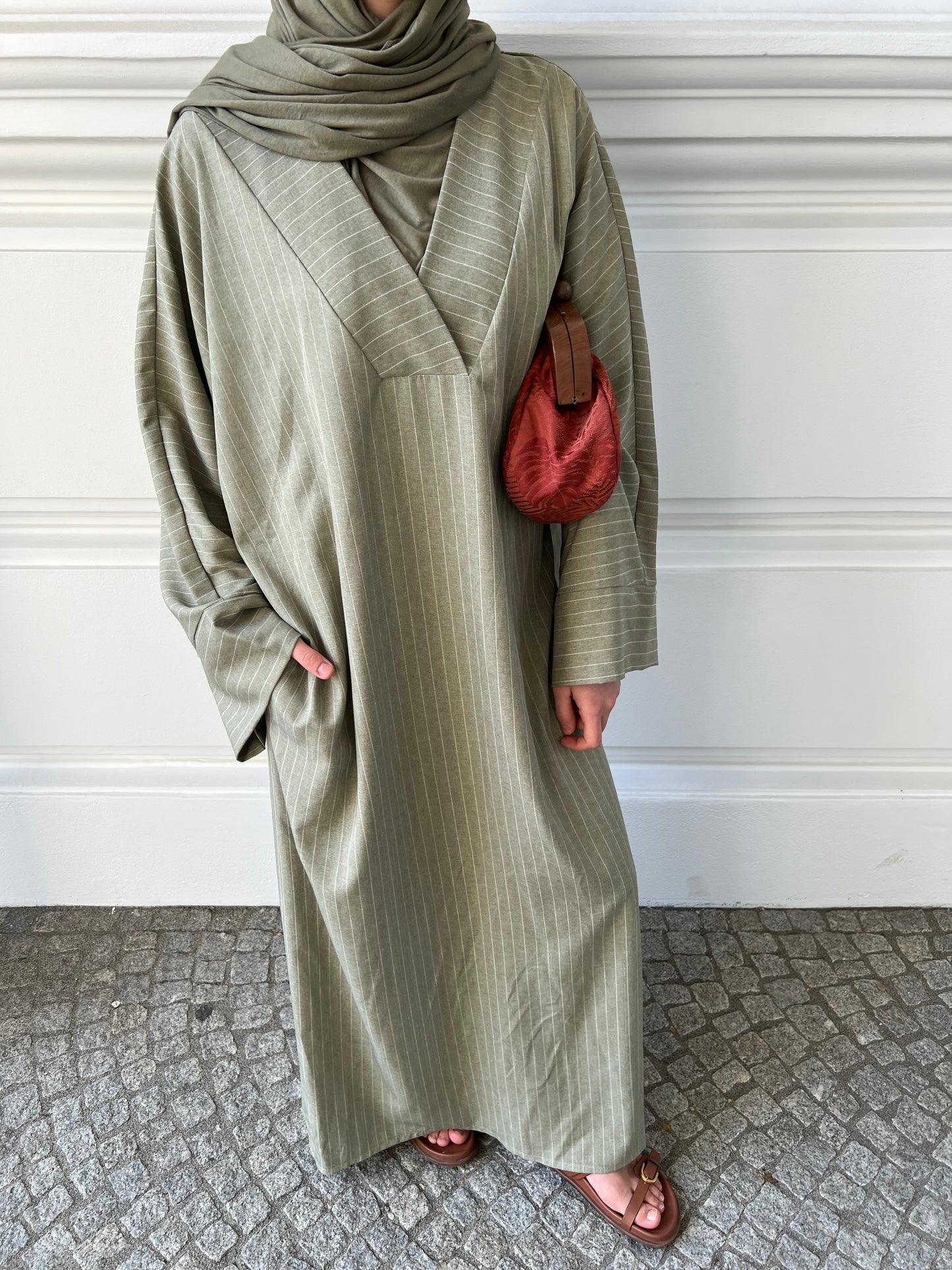 Urban Kimono in Khaki