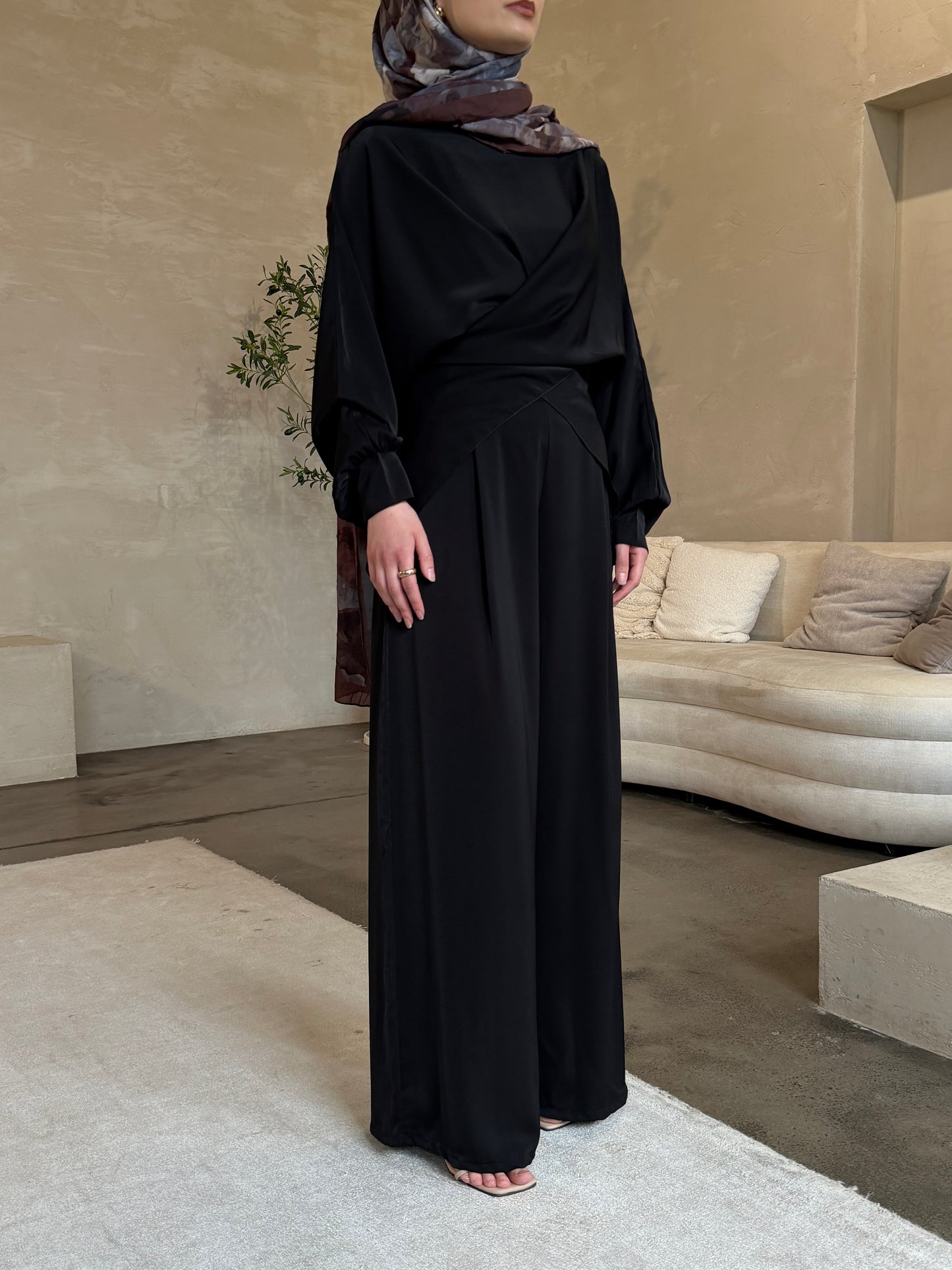 Aurelia Zweiteiler in schwarz