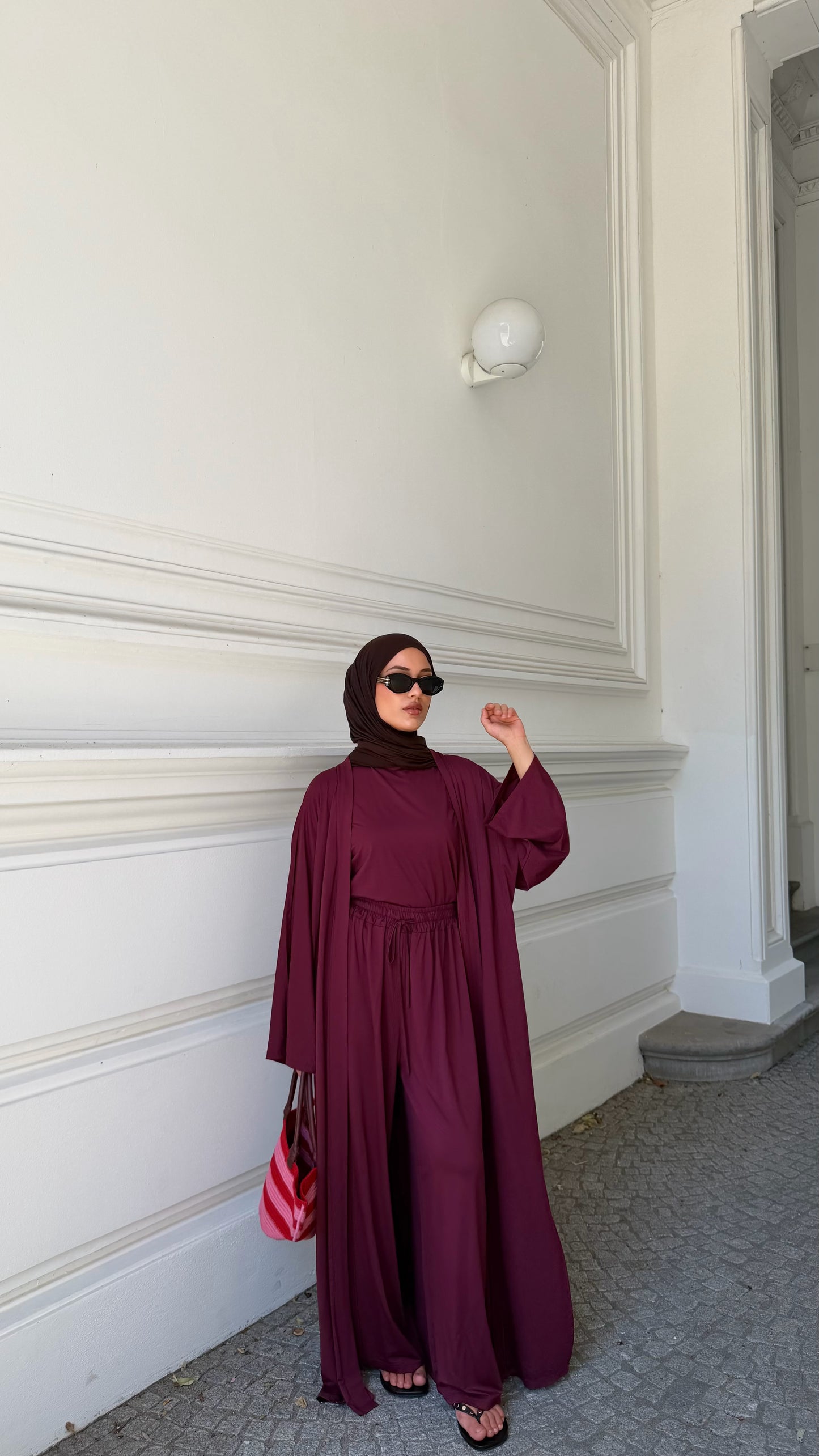 Aura Set in Bordeaux