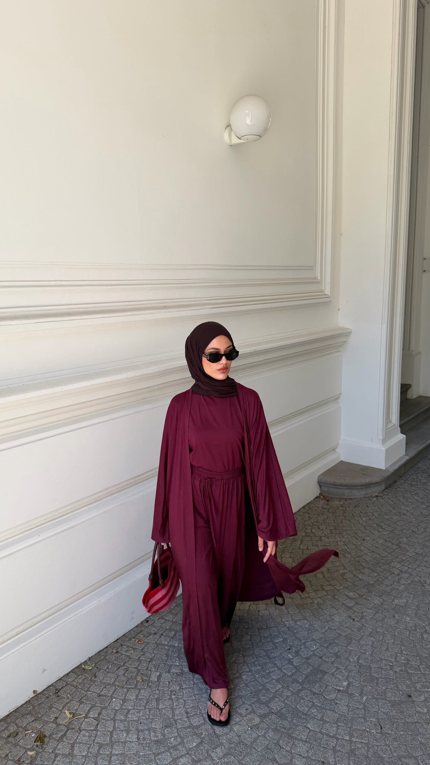 Aura Set in Bordeaux