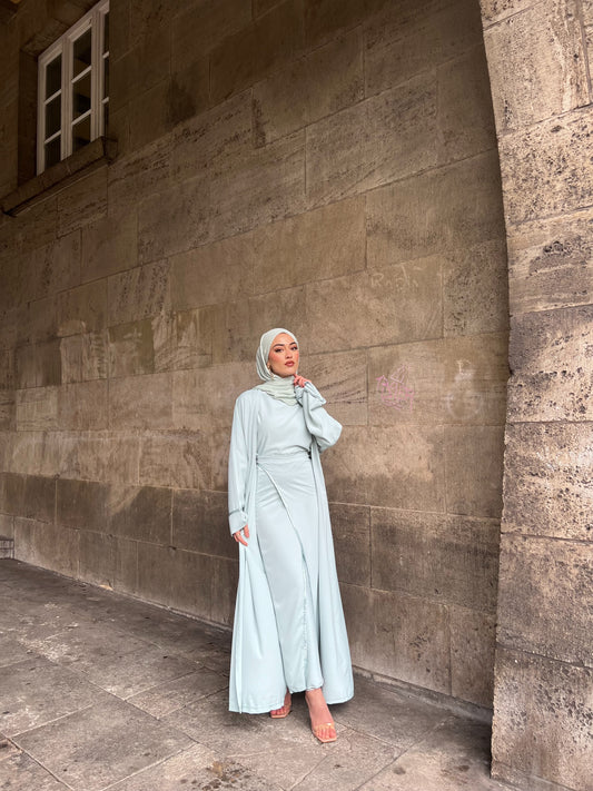 Euphoria Abaya in Mint