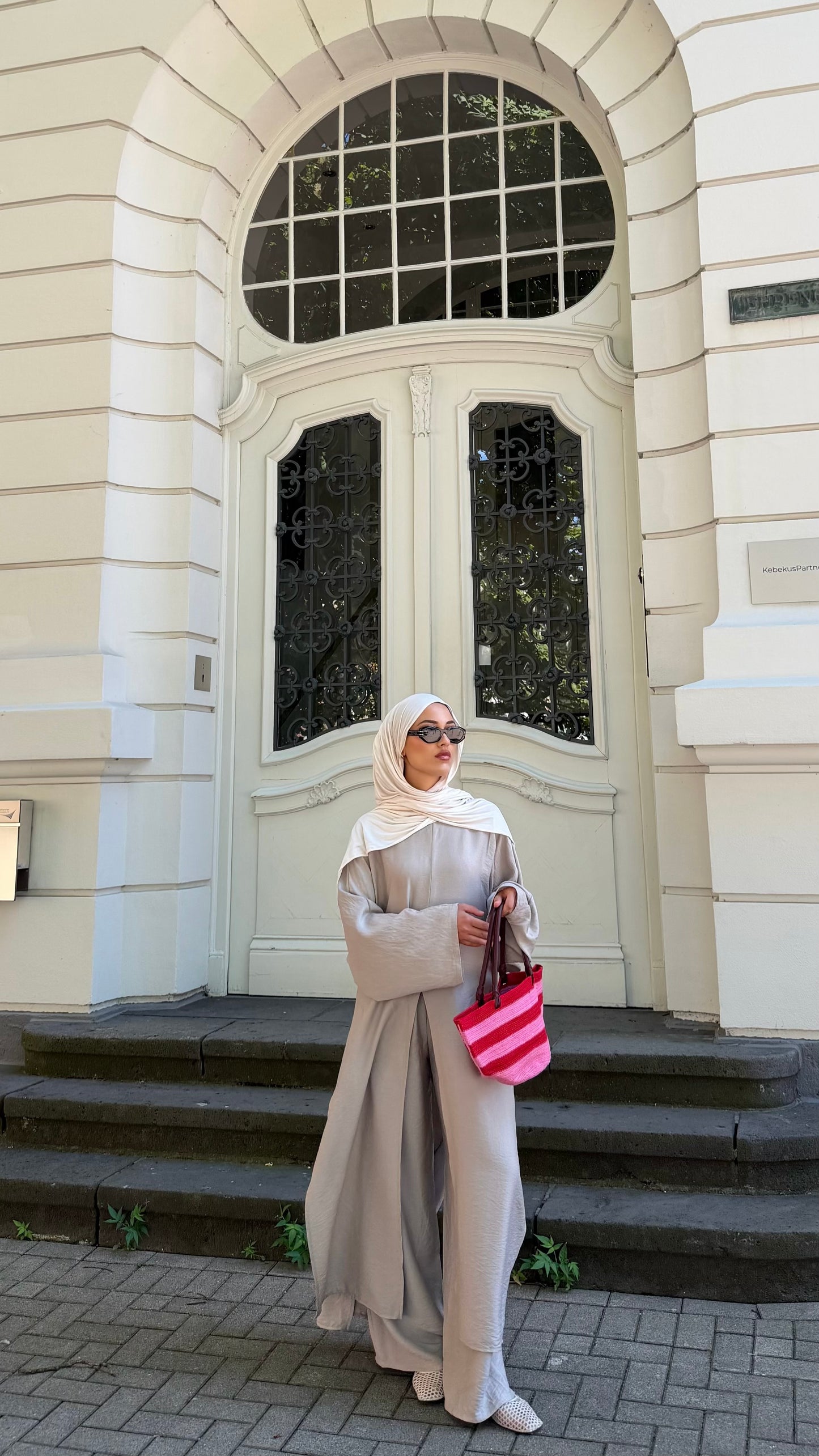 Alina Zweiteiler in Taupe