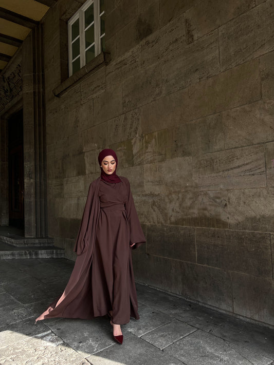 Zahara Abaya in braun