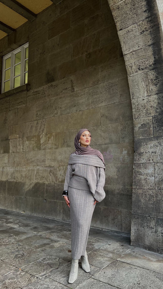 Zweiteiler Zera in taupe