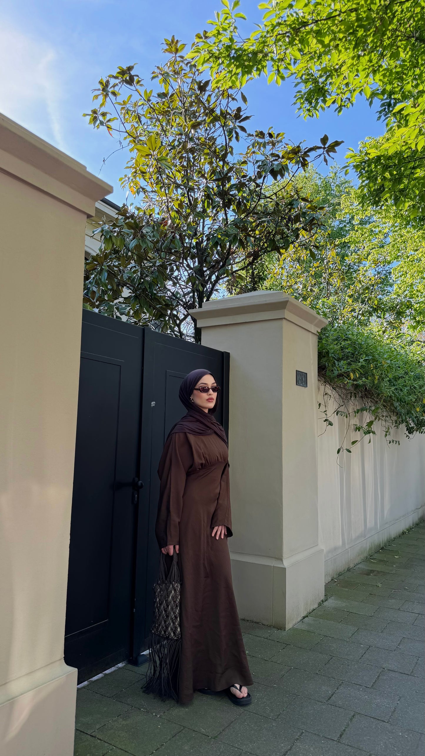 Desert Maxikleid in braun