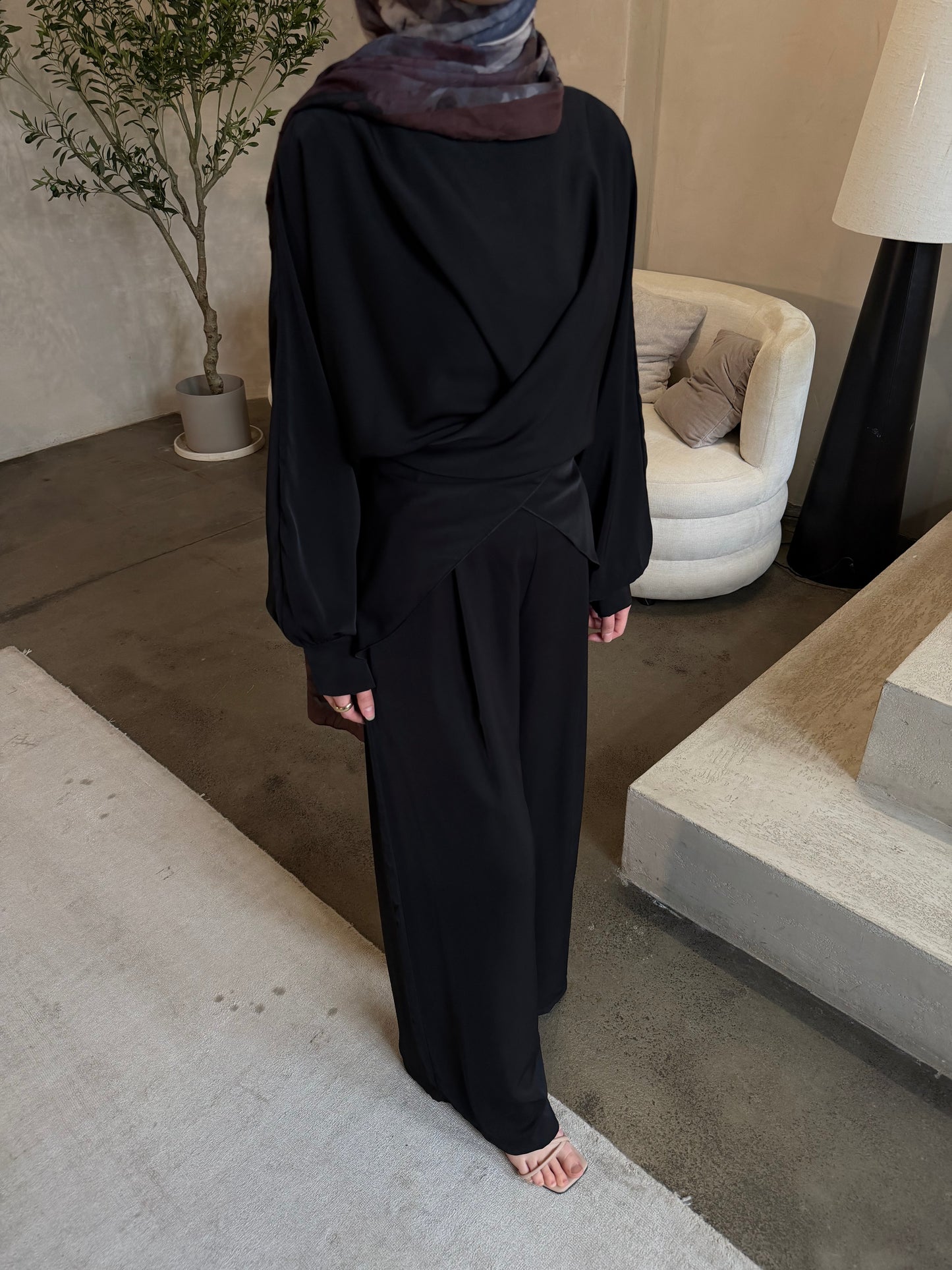 Aurelia Zweiteiler in schwarz